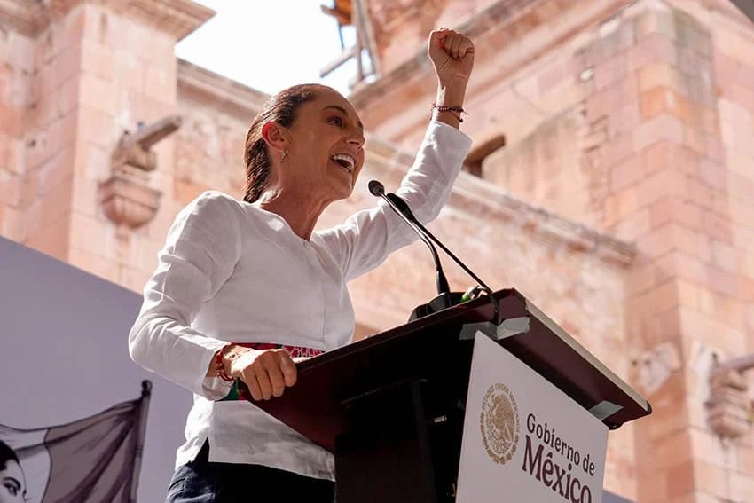 Forbes reconoce a Claudia Sheinbaum como una de las 5 mujeres más poderosas del mundo nuevamente.