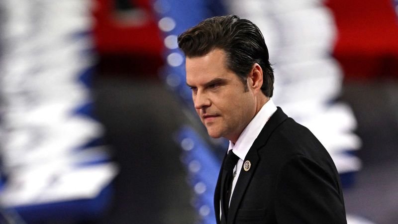 Gaetz confirma que no se presentará al Congreso el año próximo