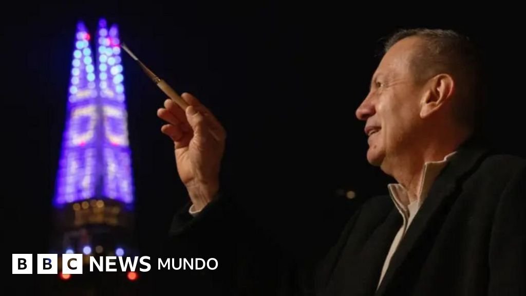 Gustavo Zuluaga: el artista colombiano detrás de la mágica iluminación navideña del rascacielos más alto de Londres
