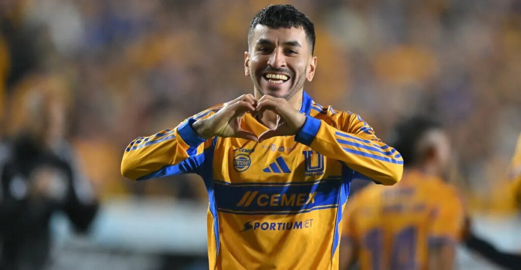 Los Tigres están a un paso del trofeo tras vencer 1-0 a Toluca en la ida de la final de la Liga MX.