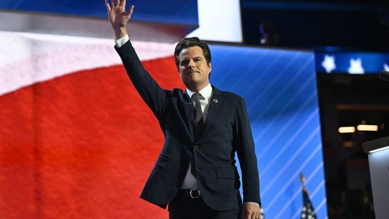 Matt Gaetz renuncia a su cargo como secretario de Justicia