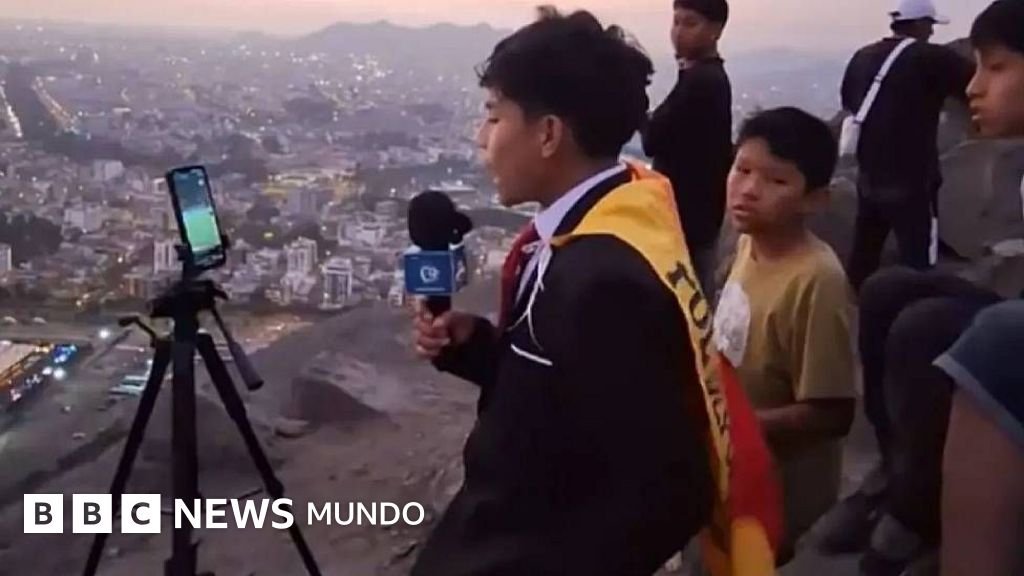 Pol Deportes: El joven peruano que se hizo viral narrando la final de la Copa Libertadores desde un cerro y ahora comentará un partido del Real Madrid en Champions