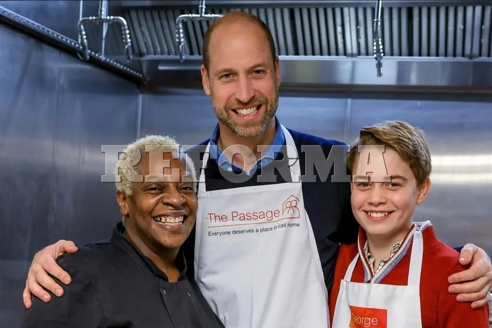 William y su hijo George mantienen vivo el legado benéfico de Diana