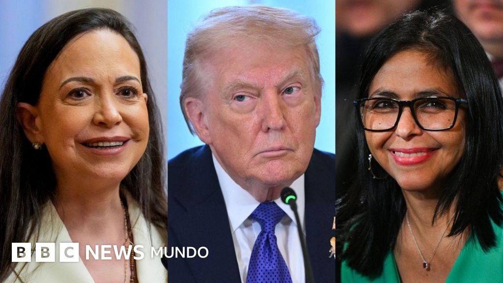 Trump destaca a Delcy Rodríguez, presidenta de Venezuela, tras conversación antes de su encuentro con la opositora María Corina Machado