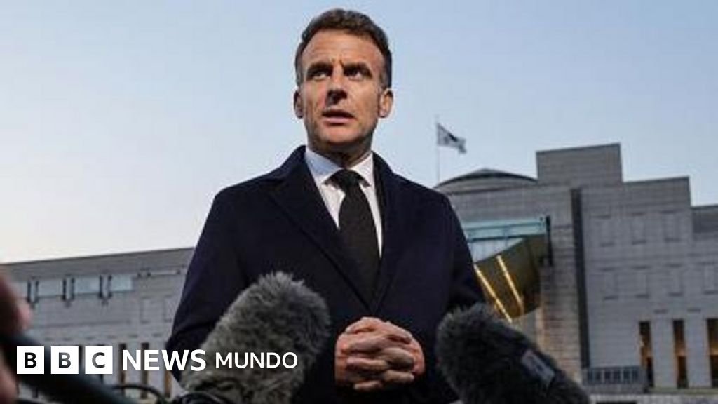 Macron critica a Trump por su enfoque hacia Irán y califica sus comentarios sobre su esposa de 'poco elegantes'